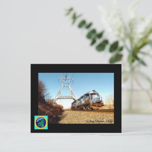 Carte Postale Conrail Engine 7741 à Pencoyd Penna. (Debout devant)