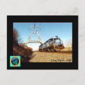 Carte Postale Conrail Engine 7741 à Pencoyd Penna. (Devant)