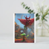 Carte Postale Consacré au rêve (Debout devant)