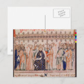 Carte Postale Consacré Philippe III le Hardi Roi de (Devant / Derrière)