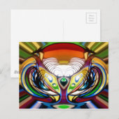 Carte Postale Conscient et s'élever (Devant / Derrière)