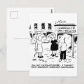 Carte Postale Conseil conjugal, pas annulation (Devant / Derrière)