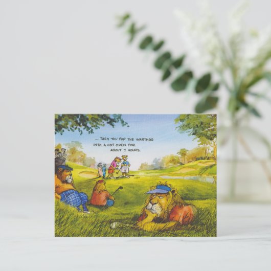 Carte Postale Conseil cuisine (Debout devant)