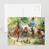 Carte Postale Conseil de Gnomes Vintage (Devant / Derrière)