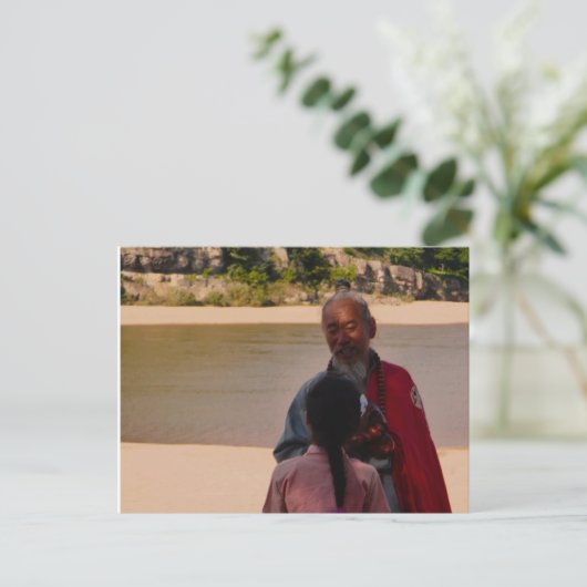 Carte postale Conseil de moine (Debout devant)