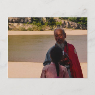 Carte postale Conseil de moine