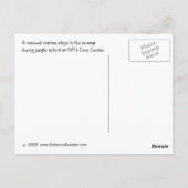 Carte Postale conseil : La vie est courte, amusez-vous (Dos)