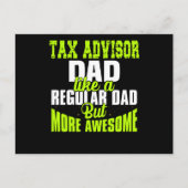 Carte Postale Conseiller fiscal (Devant)