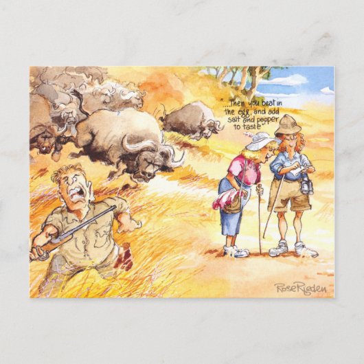 Carte Postale Conseils de cuisine (Devant)
