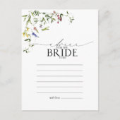 Carte Postale Conseils de peinture aquarelle de fleurs sauvages (Devant)