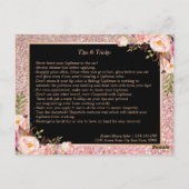 Carte Postale Conseils d'instruction sur les lèvres de maquillag (Dos)