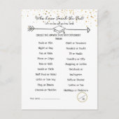 Carte Postale Conseils pour les diplômés et comment vous savez d (Devant)