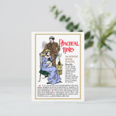 Carte postale Conseils pratiques (Debout devant)