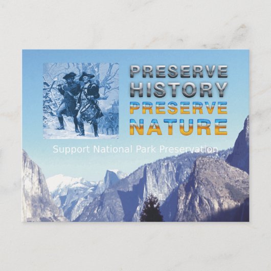 Carte Postale Conservation du parc national ABH (Devant)