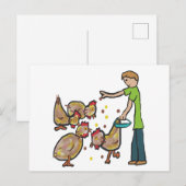 Carte Postale Conservation du poulet (Devant / Derrière)