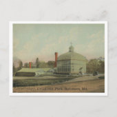 Carte Postale Conservatoire de Baltimore MD Druid Hill Park 1910 (Devant)