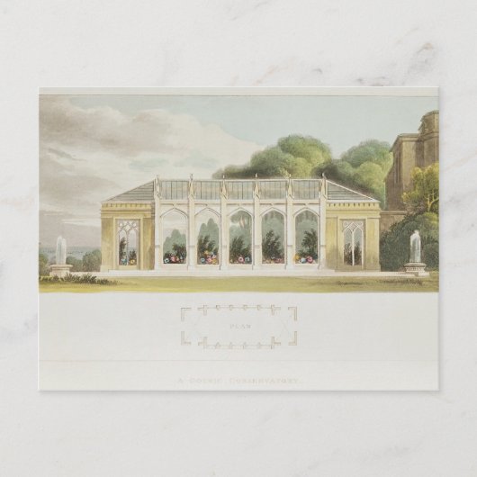 Carte Postale Conservatoire gothique, 1832 (Devant)