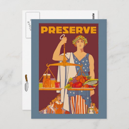 Carte Postale Conserver (Devant / Derrière)