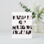 Carte Postale Conserver / Hakuna Matata (Debout devant)