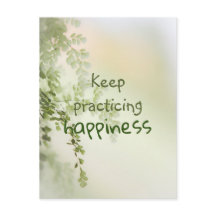 Conserver le bonheur pratique / Citation inspirant