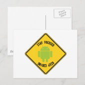 Carte Postale Conserver le codage concentré (panneau supérieur i (Devant / Derrière)