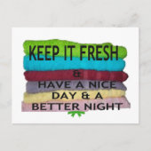 Carte Postale conserver le texte Art Design Art (Devant)