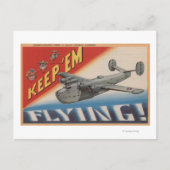 Carte Postale Conserver le vol Em/PB2Y-2 (Devant)