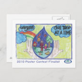 Carte Postale Conserver - Une goutte à la fois (Devant / Derrière)