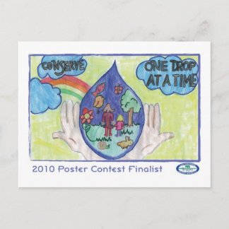 Carte Postale Conserver - Une goutte à la fois