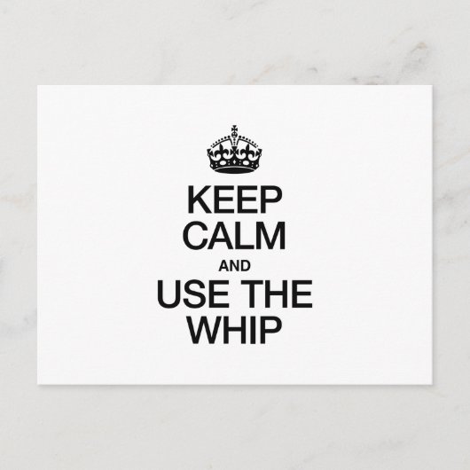 CARTE POSTALE CONSERVEZ LE CALME ET UTILISEZ LE TRAJET (Devant)