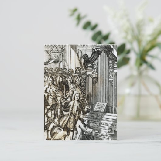 Carte Postale Considérant Organe (Debout devant)