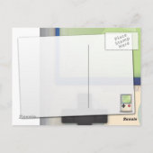 Carte Postale Console de jeu manuelle (Dos)
