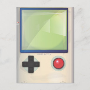 Carte Postale Console de jeu manuelle