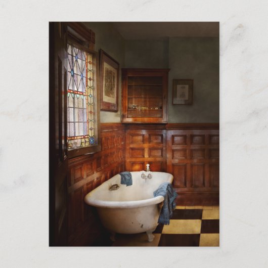 Carte Postale Consommateur - Temps de bain (Devant)