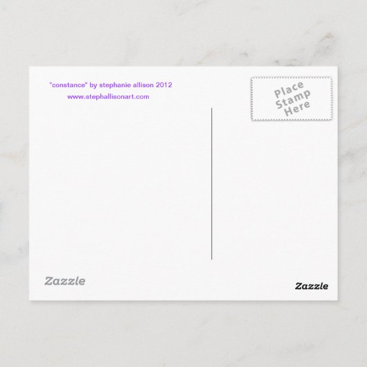 Carte Postale Constance (Dos)