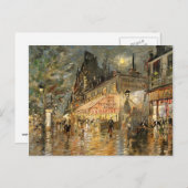Carte Postale Constantin Korovin : Café La Marine, Paris (Devant / Derrière)
