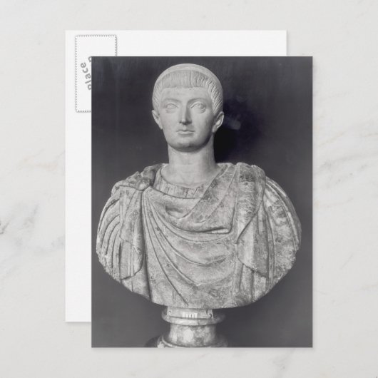 Carte Postale Constantine I c.350 AD (Devant / Derrière)