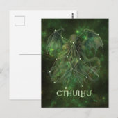 Carte Postale Constellation de Cthulhu (Devant / Derrière)