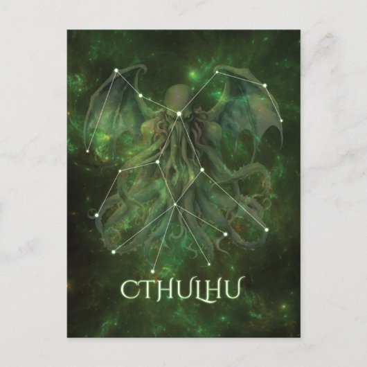 Carte Postale Constellation de Cthulhu (Devant)