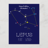 Carte Postale Constellation de l'hémisphère sud (Devant)