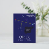 Carte Postale Constellation de l'hémisphère sud Croix du Sud (Debout devant)