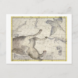 Carte Postale Constellation de Pegasus, plaque 25 de 'Atlas Coe