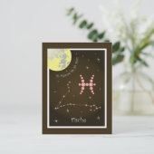 Carte Postale Constellation de Poissons (Debout devant)