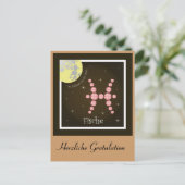 Carte Postale Constellation de Poissons (Debout devant)