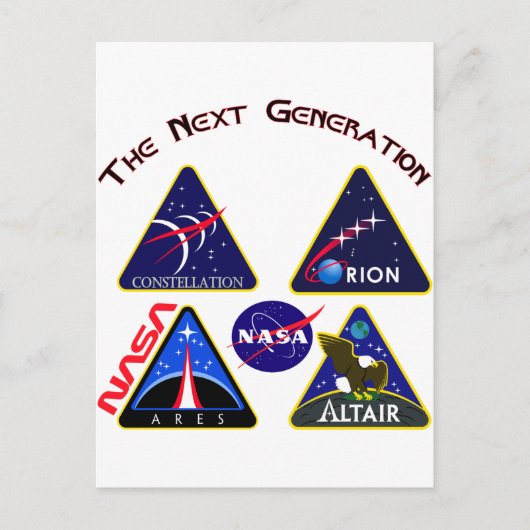Carte Postale Constellation : La prochaine génération (Devant)