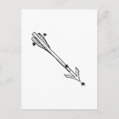 CARTE POSTALE CONSTELLATION : SAGITTA. (Devant)