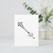 CARTE POSTALE CONSTELLATION : SAGITTA. (Debout devant)