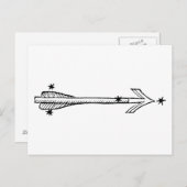 Carte Postale Constellation : Sagitta (Devant / Derrière)