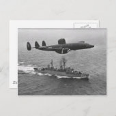 Carte Postale Constellation superbe de Lockheed WV-2 (Devant / Derrière)