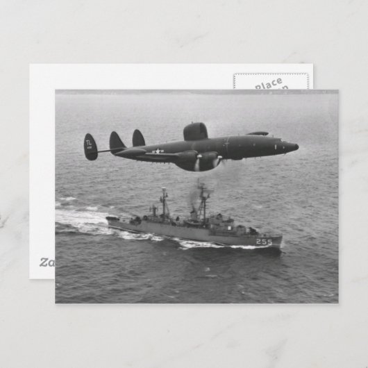 Carte Postale Constellation superbe de Lockheed WV-2 (Devant / Derrière)